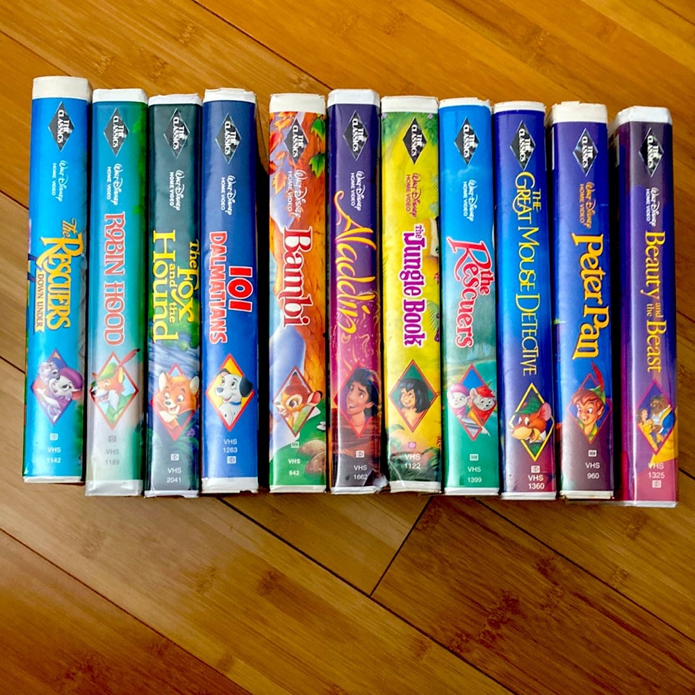 OFFERS Welcome - Disney “The Classics” Black Diamond VHS Movies 11pc